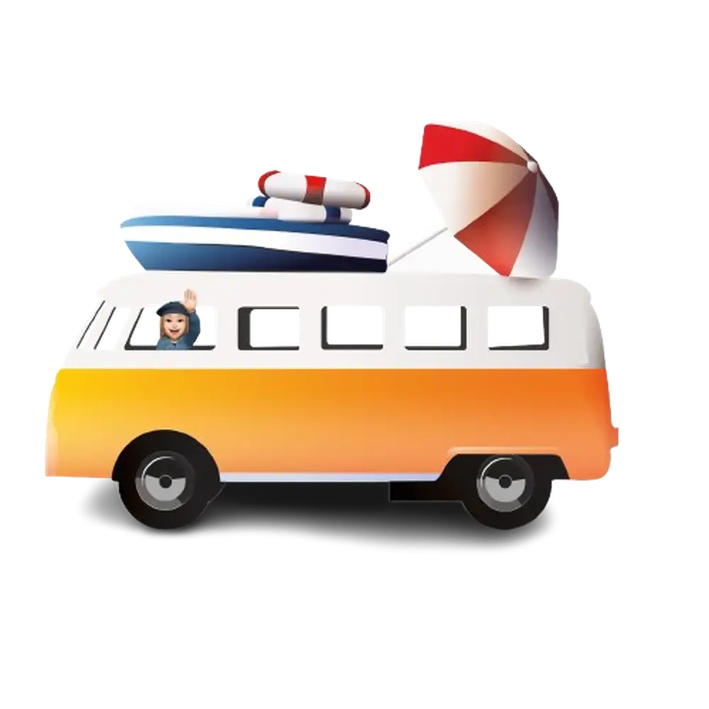 Vakantie busje